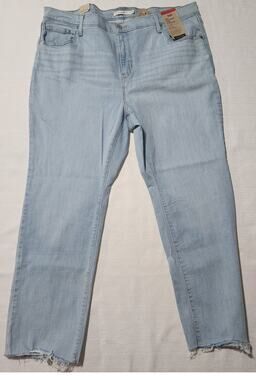 Levi's 724 high rise slim straight jeans size 40''x41'' women's